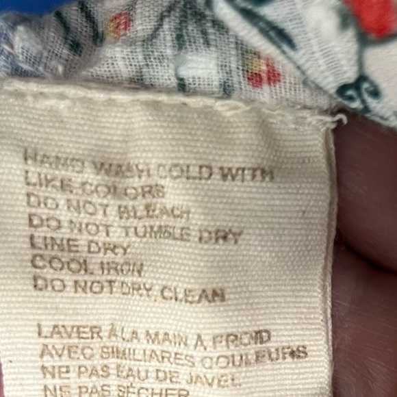 Anthropologie Let Me Be Mixed Print Bandana Top - Picture 12 of 14